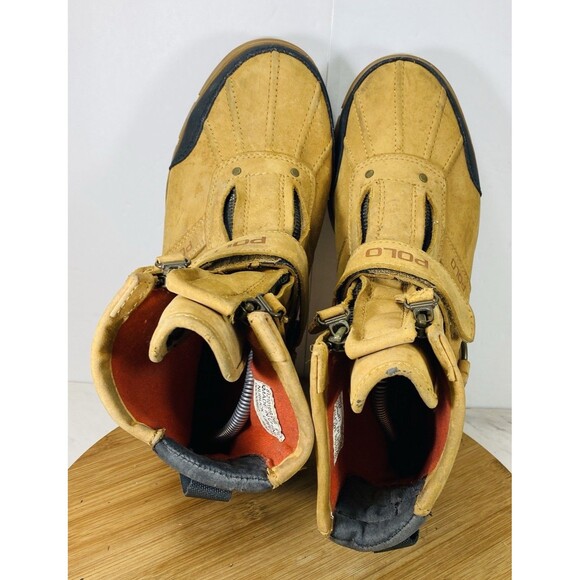 Polo by Ralph Lauren Tan and Black Men's Boots - Picture 5 of 7